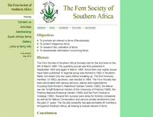 Tablet Screenshot of fernsoc.co.za